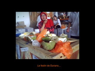 Le festin de Durians... 