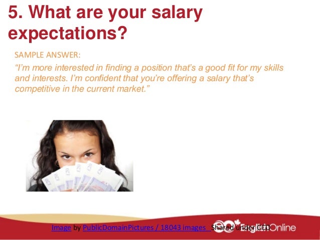 during the interview interview questions part 1 what are your salary expectations