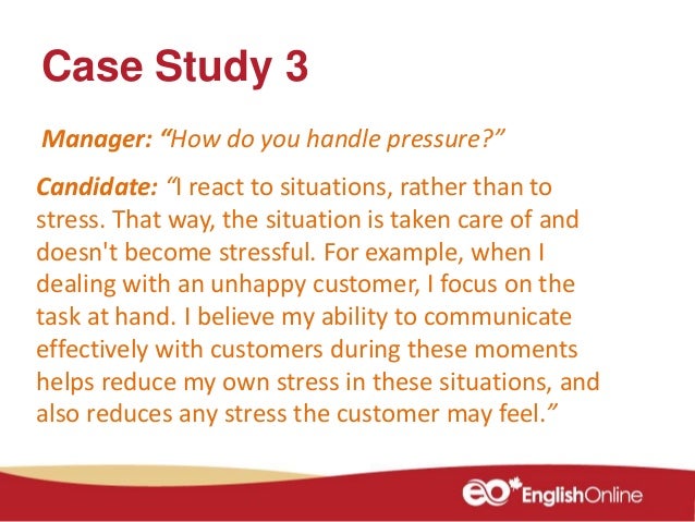 how to handle an interview