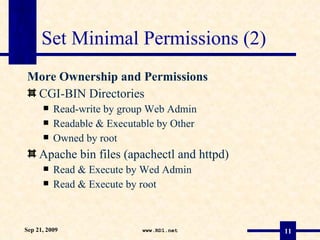 Securing Apache Web Servers | PPT