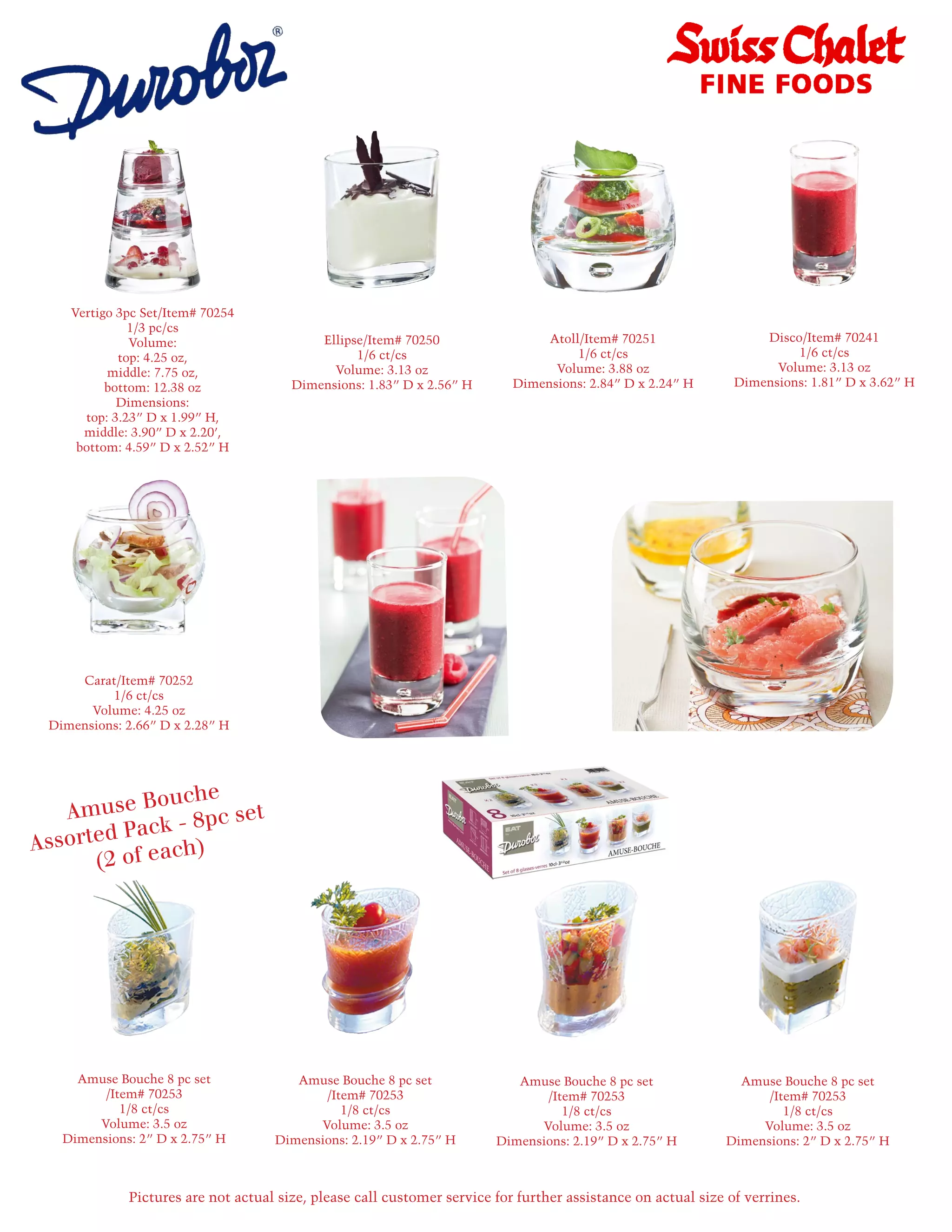 Durobor Glass Verrines PDF