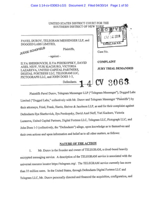 Case 1:14-cv-03063-LGS Document 2 Filed 04/30/14 Page 1 of 50
 