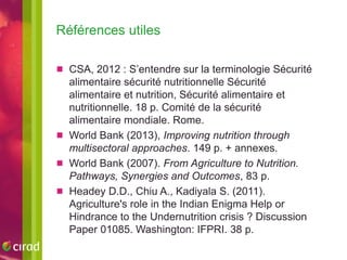 What risks do agricultural interventions entail for nutrition? A literature review and recent results from West Africa