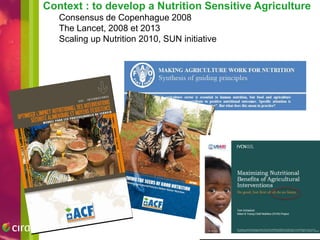 What risks do agricultural interventions entail for nutrition? A literature review and recent results from West Africa