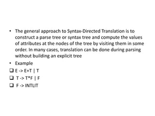 Compiler design Project | PPTX | Programming Languages | Computing