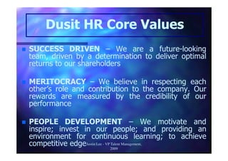 Dusit International Hr Strategy (Revised) [Compatibility Mode] | PDF