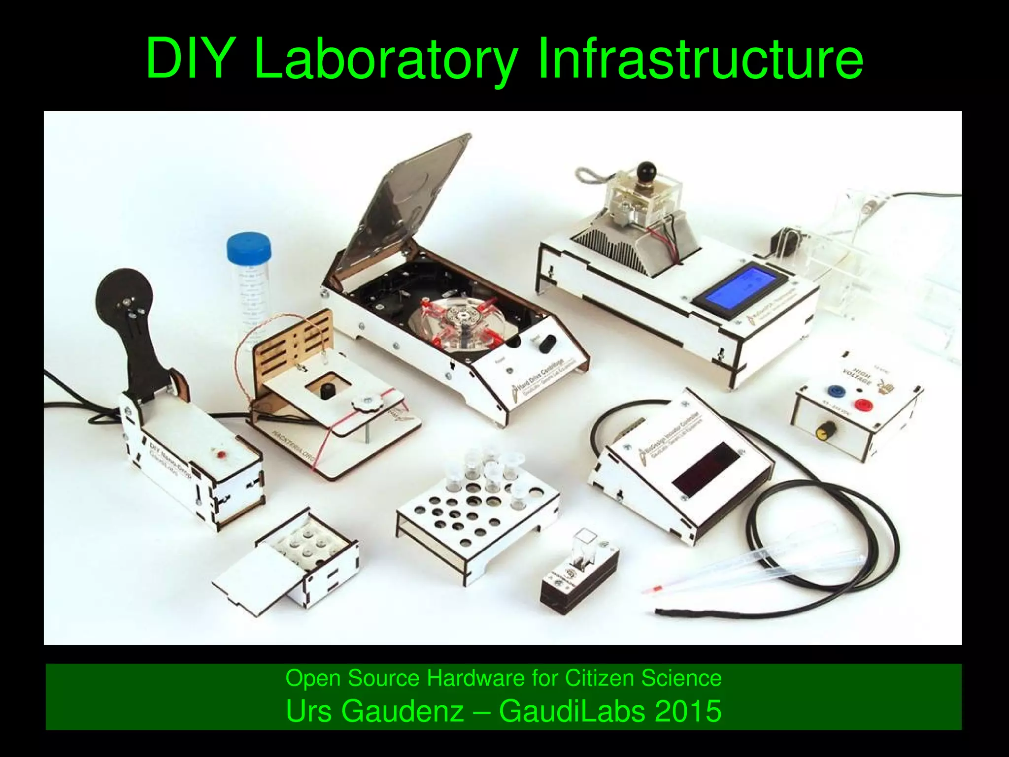 DIY Laboratory Equipment - Arduino Day 2015 | PPT