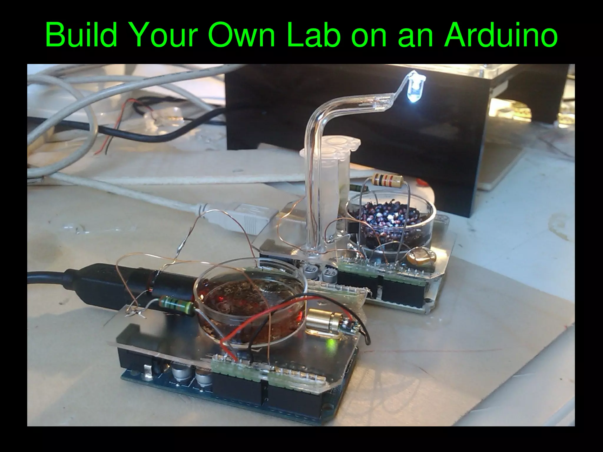 DIY Laboratory Equipment - Arduino Day 2015 | PPT