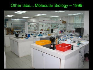    
Other labs... Molecular Biology – 1999
 