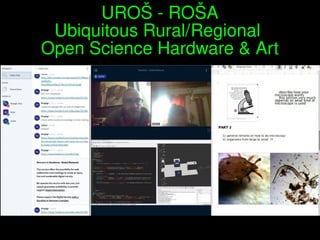 UGM 2022: Open Source Biological Art and DIY / DIWO Scientific Instruments