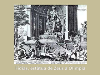 Fidias, estàtua de Zeus a Olímpia