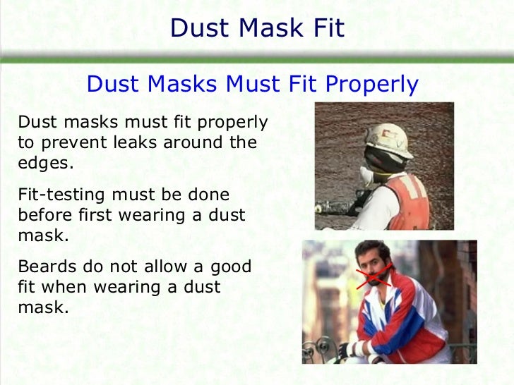 Dust Mask Safety Training
