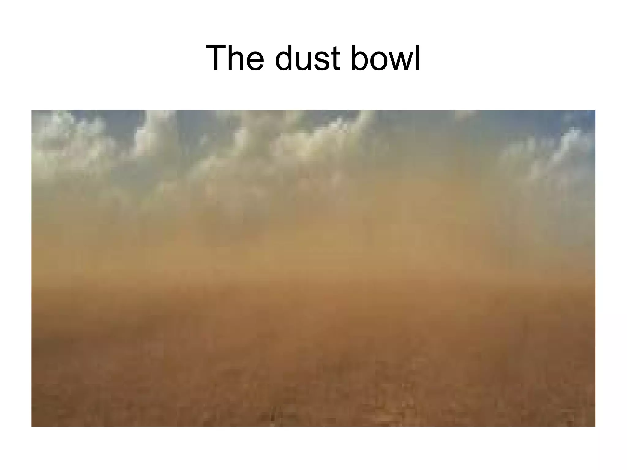 Dust bowl ariel mccormick PPT
