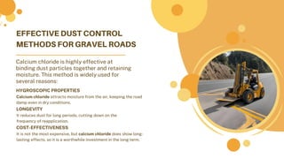 "Dust Control for Gravel Roads: Protecting the Environment and Road ...