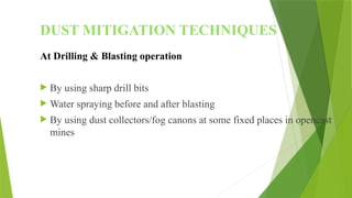 DUST CONTROL IN MINES by Ponnala Madhu.pptx