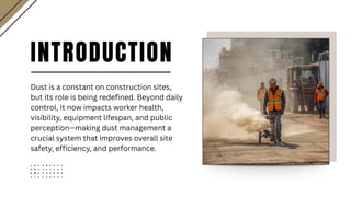 Dust Control Products as a Safety System Visibility, Air Quality, and ...