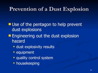 Dust Explosion Prevention | PPT