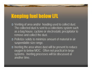 Dust explosions - All you need to know | PDF