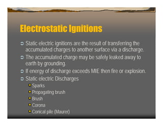 Static Explosion Dust explosions - All you need to know | PDF
