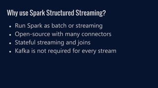 Getting Started with Spark Structured Streaming - Current 22 | PPTX