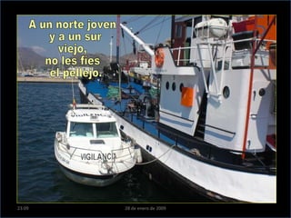 A un norte joven y a un sur viejo,  no les fíes el pellejo. 23:09 28 de enero de 2009 