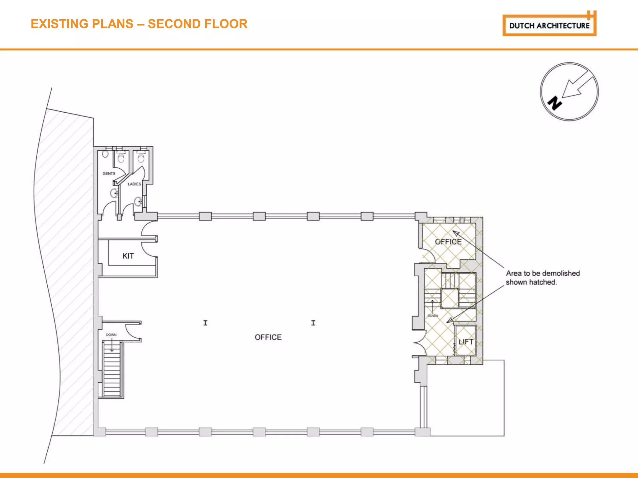 EXISTING PLANS – SECOND FLOOR
 