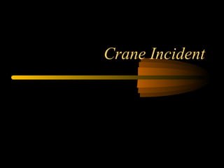 Crane Incident 