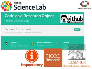 Original Software Publication 
 