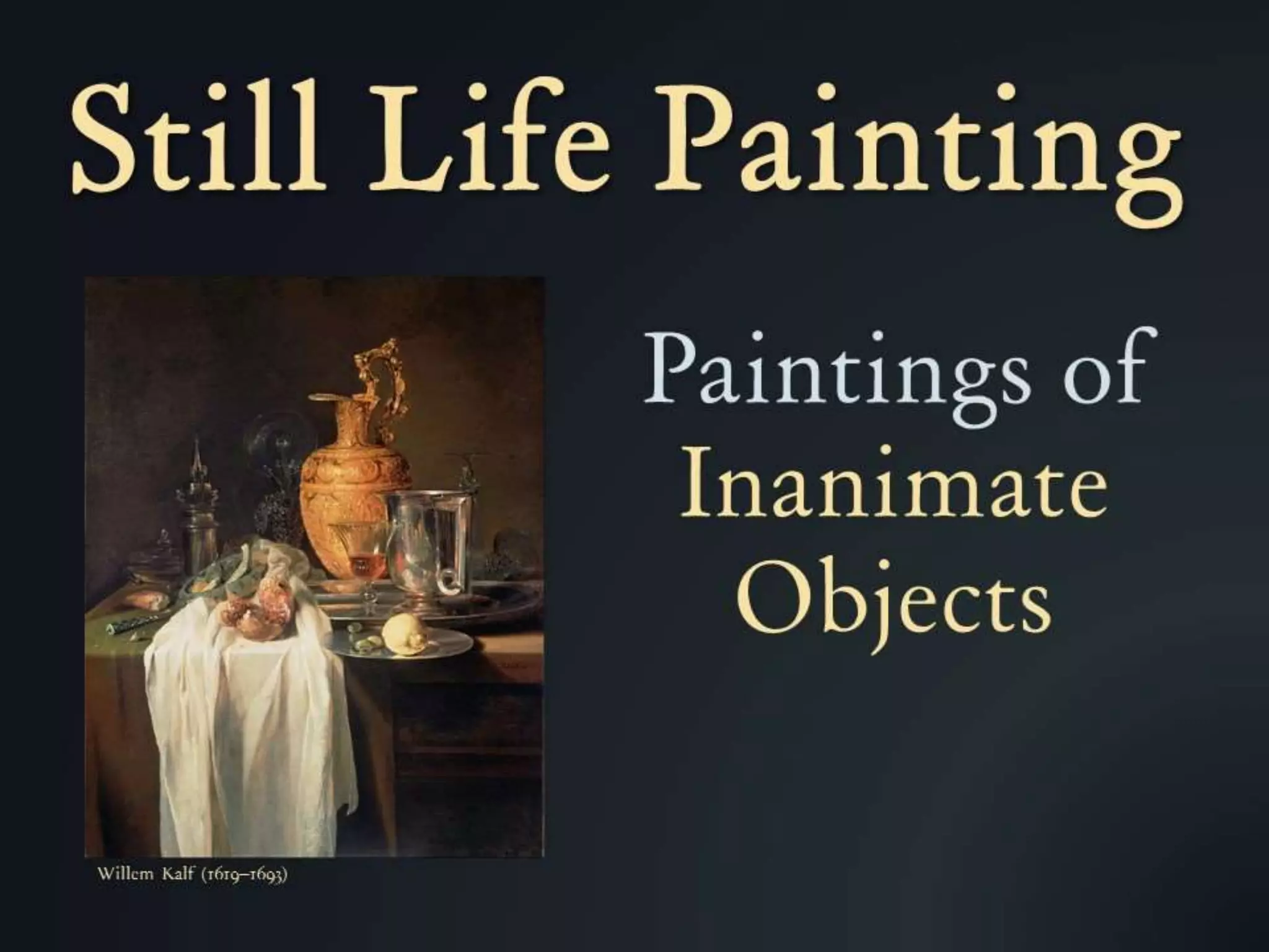 Dutch Golden Age Painting