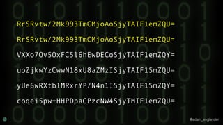 @adam_englander
RrSRvtw/2Mk993TmCMjoAoSjyTAIF1emZQU=
RrSRvtw/2Mk993TmCMjoAoSjyTAIF1emZQU=
VXXo7Ov5OxFC5l6hEwDECoSjyTAIF1emZQY=
uoZjkwYzCwwN18xU8aZMzISjyTAIF1SmZQU=
yUe6wRXtblMRxrYP/N4n1ISjyTAIF1SmZQY=
coqei5pw+HHPDpaCPzcNW4SjyTMIF1emZQU=
 