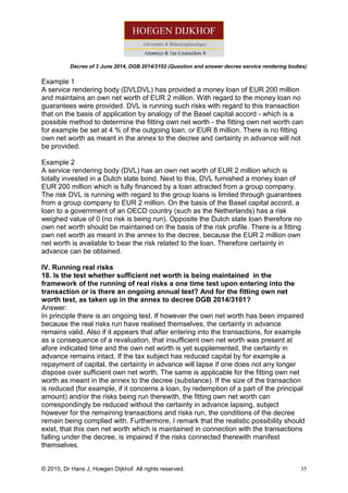Dutch ruling practice | PDF