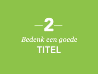 LinkedIn Voor Studenten: Top Vijf Profiel To-Do’s