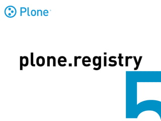 plone.registry
 