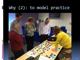 Why (2): to model practice
@alejandroa 35
 