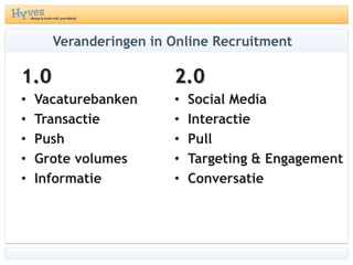 Targeting  &  EngagementBereik de juiste persoon met de juiste boodschapop het juiste momentZorg voor persoonlijke betrokkenheid door relevantie (nut of fun)