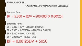 Dutiable frt | PPTX