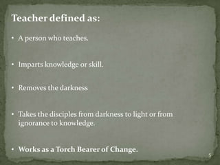 Duties And Responsibilities Of A Teacher