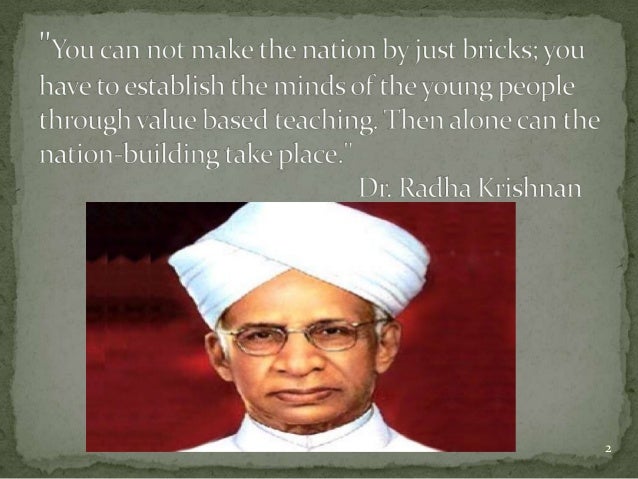 Essay on teachers as nation builders