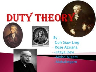   Duty Theory By : ,[object Object]