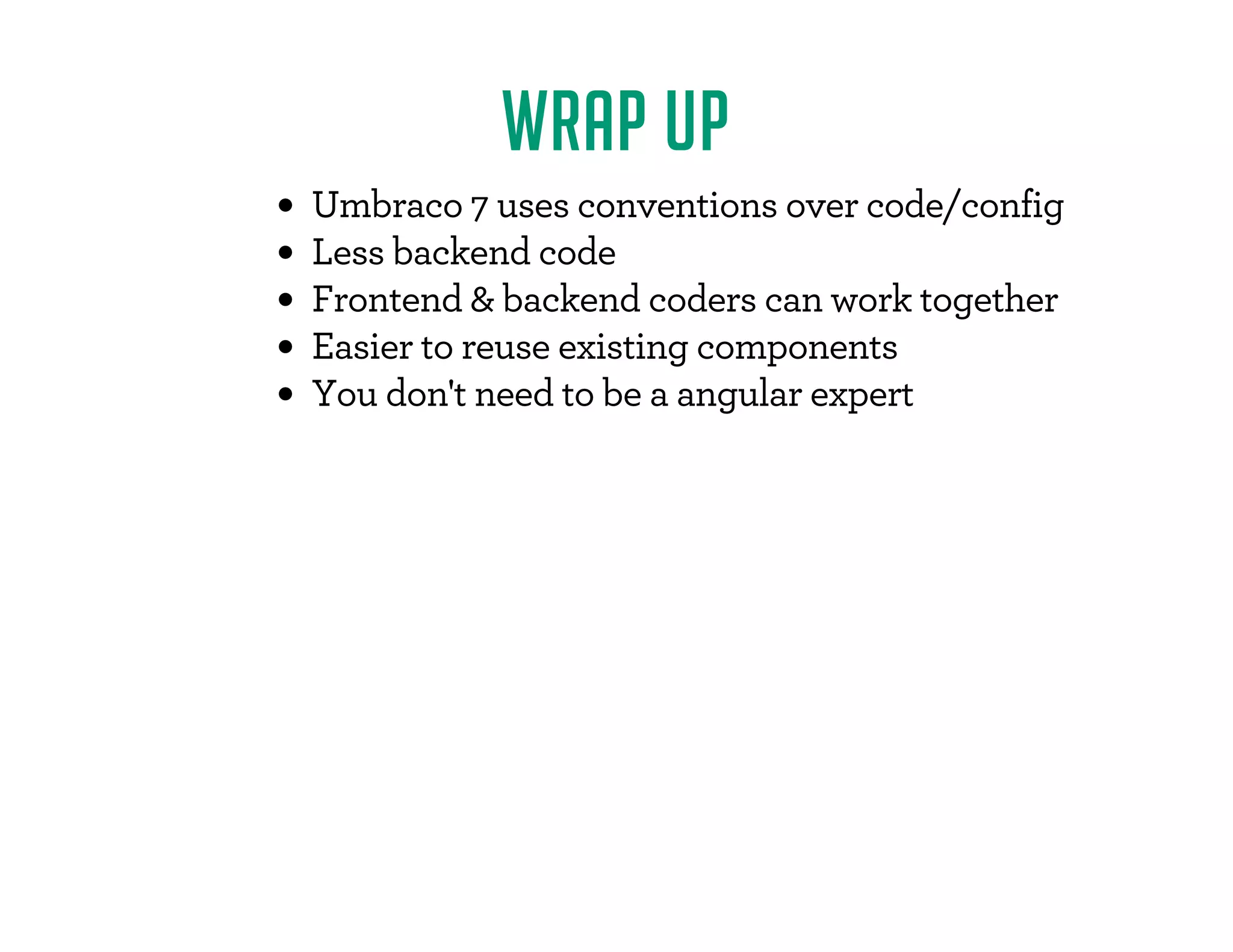 CREATING MENUS  DIALOGS 
IN UMBRACO 7 
F4*0-F( )0F$/ (F/*F4*0-F/-  )* F$)F/# FGetMenuForNode 
( /#* 
# F'$.F*!F4*0-F( )0F)* F2$''F'.*F F/# F)0'-F-*0/  
/$*) 
- / FF1$ 2F)F)0'-F*)/-*'' -F!*-F/# F$'* 
$'*.F2$''F F'* F!-*( 
/App_Plugins/{mypackage}/BackOffice/{treetype}/{action}.html 
 