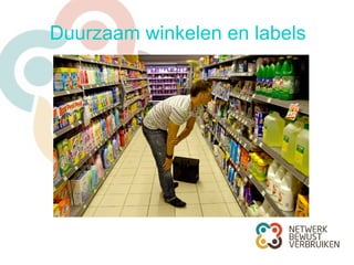 Duurzaam winkelen en labels 
 