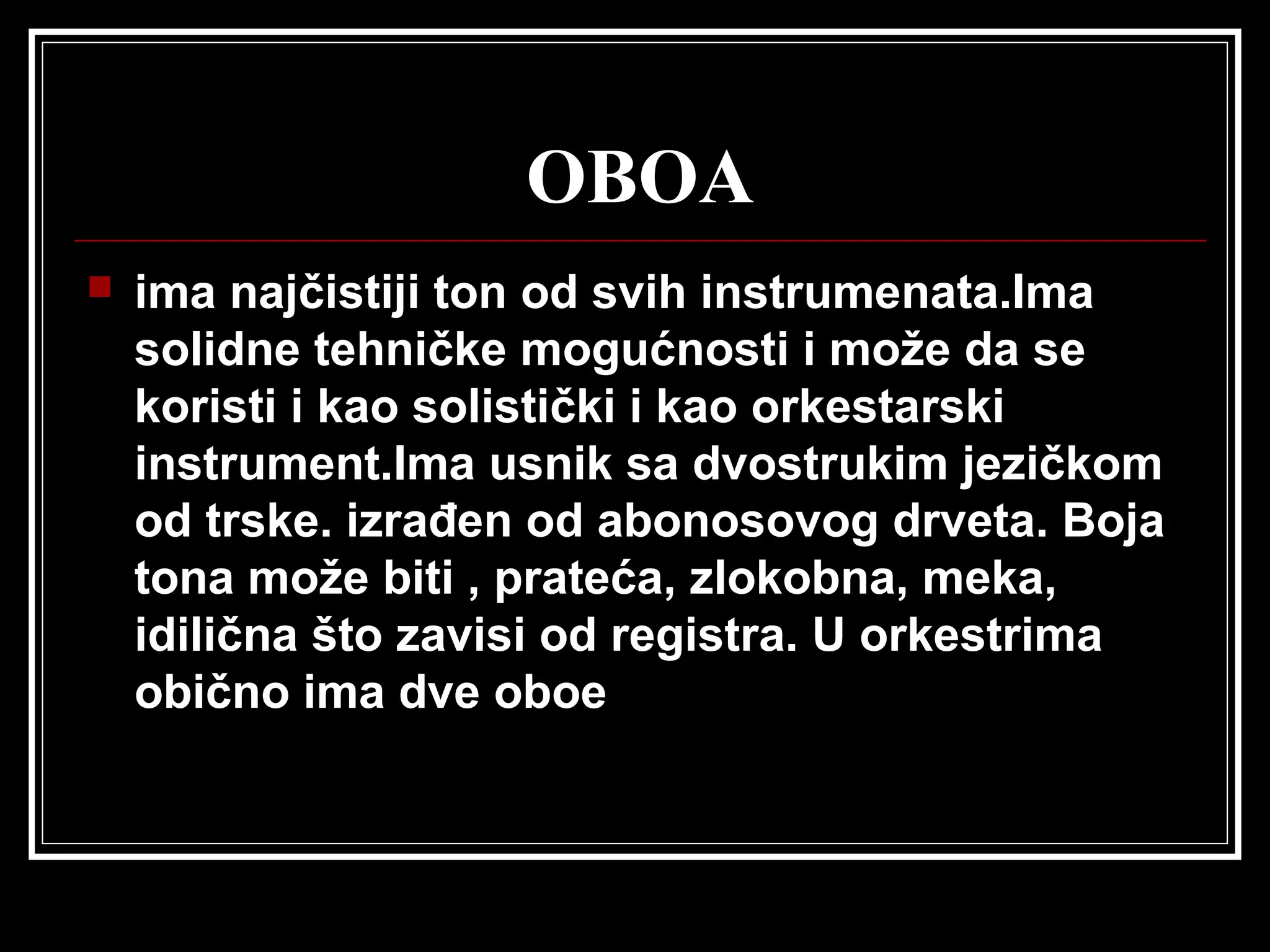 Duvacki instrumenti | PPT