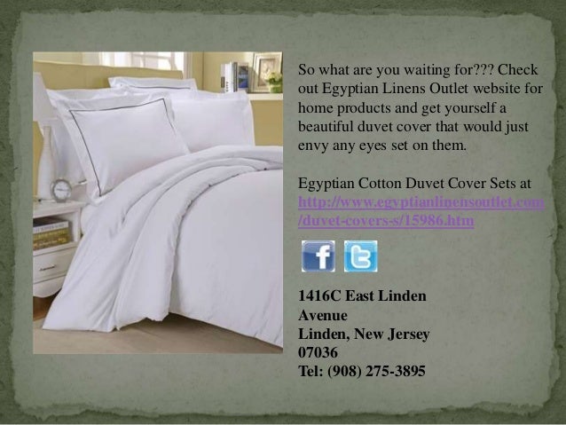 Get The Most Beautiful Covers For Duvet From Egyptian Linens Outlet