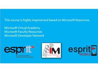 Design and User Experience for Windows & Windows Phone