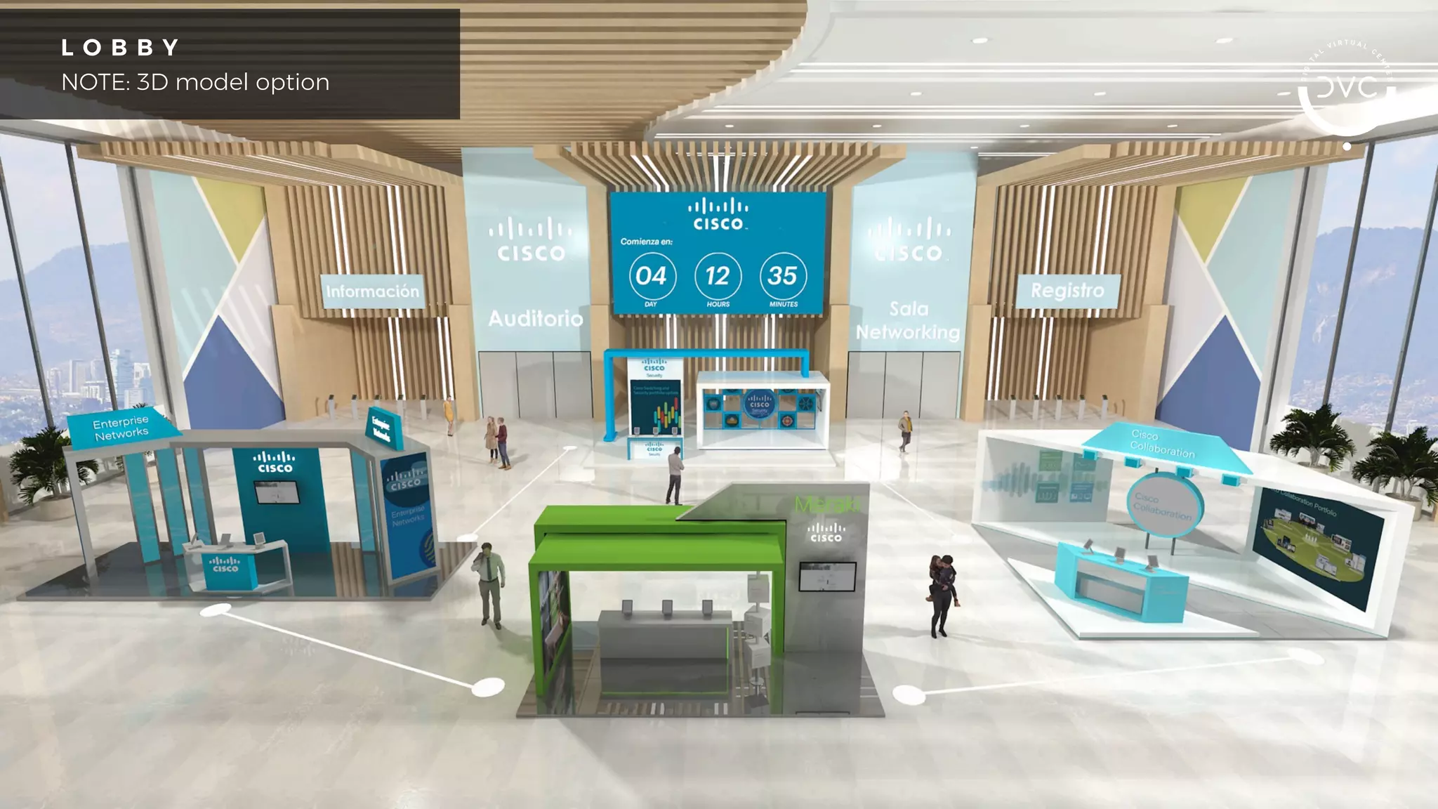L O B B Y
NOTE: 3D model option
 