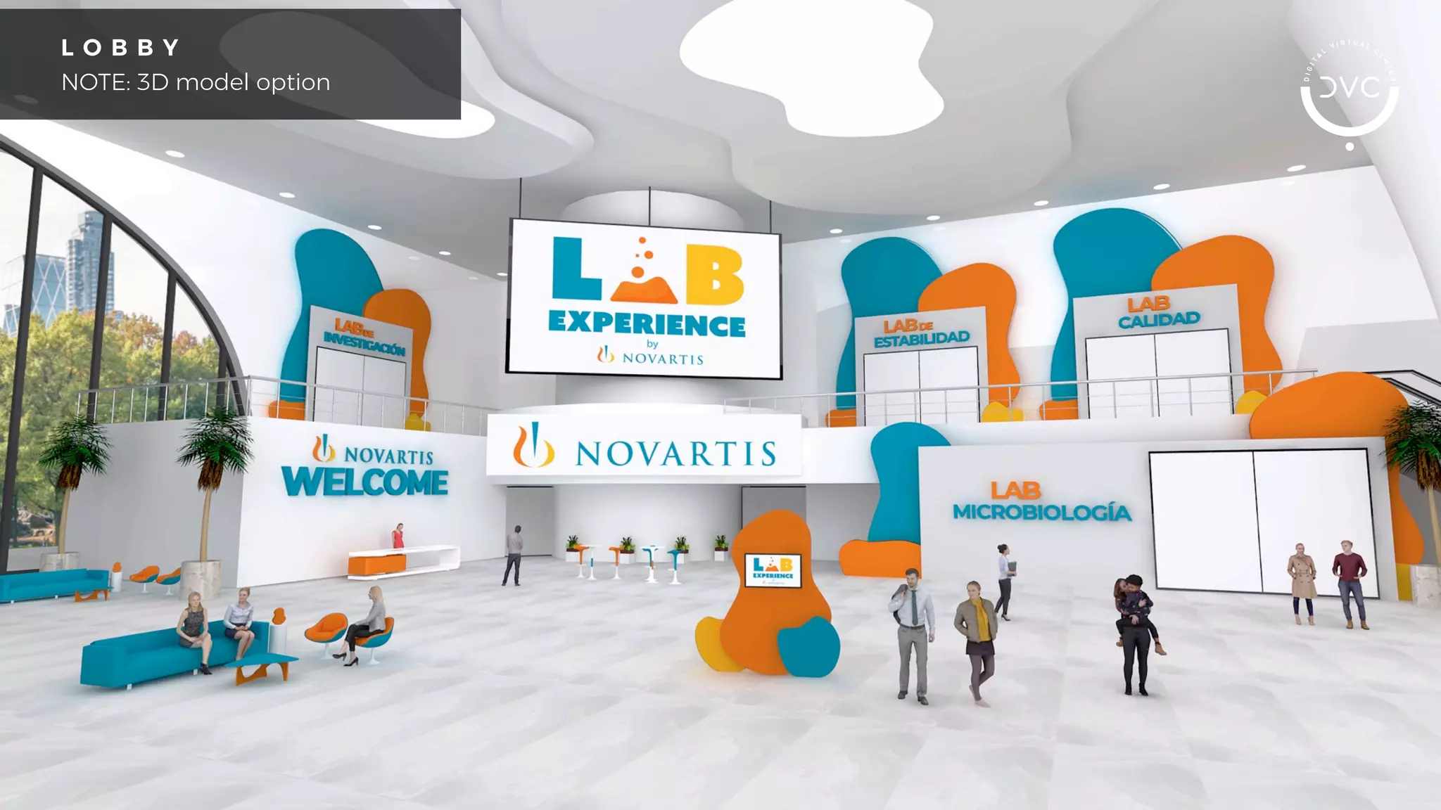 L O B B Y
NOTE: 3D model option
 