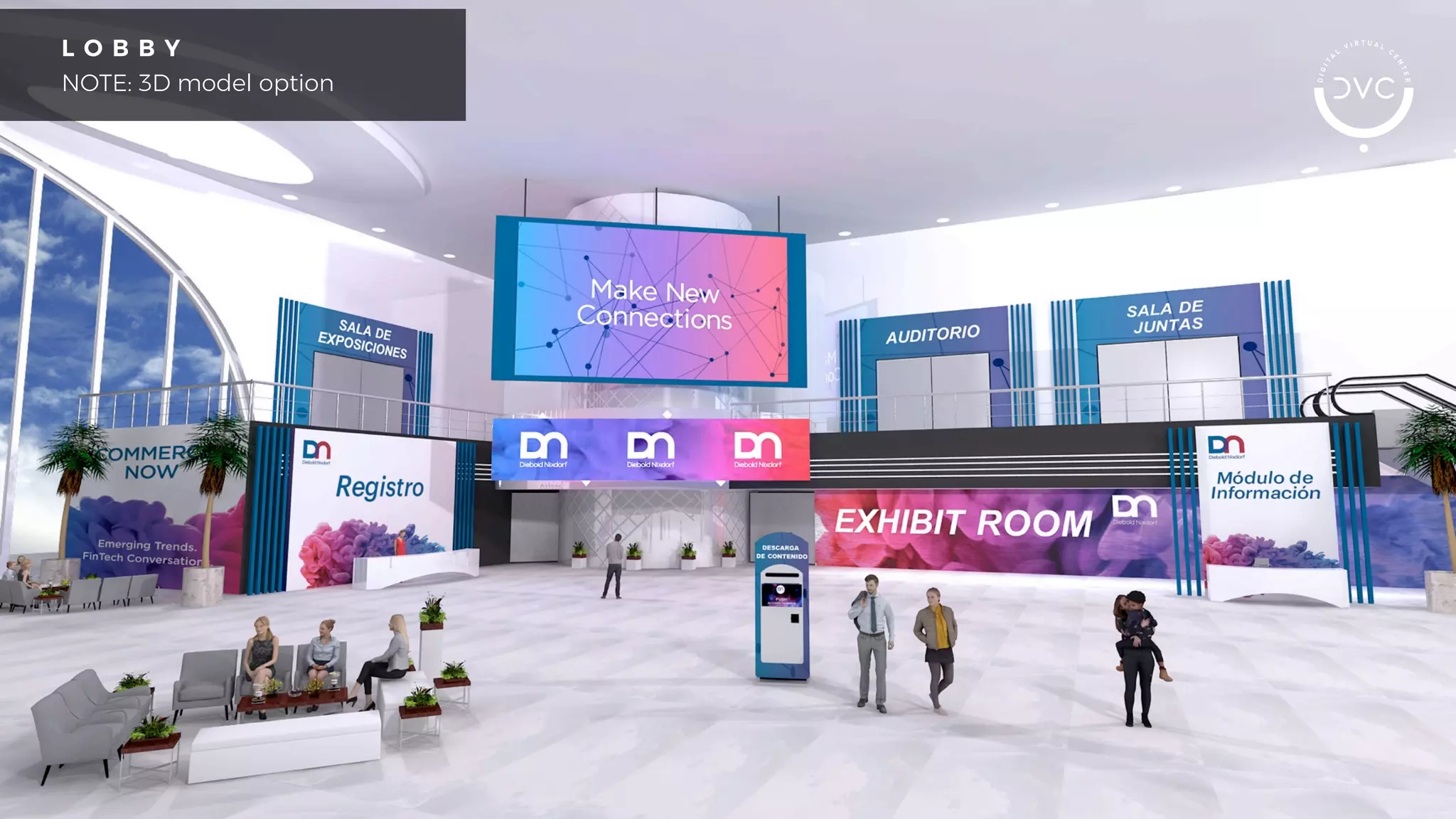 L O B B Y
NOTE: 3D model option
 