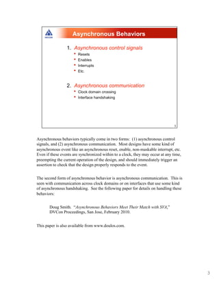 Dv club09 async_sva | PDF