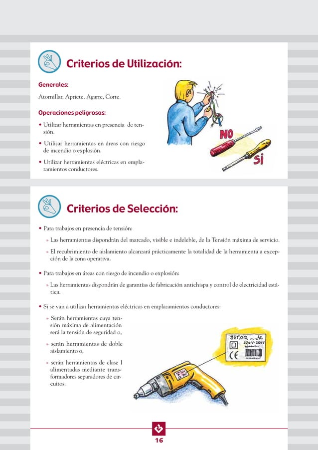 MANUAL DE SEGURIDAD Y SALUD EN EL MANEJO DE HERRAMIENTAS. | PDF