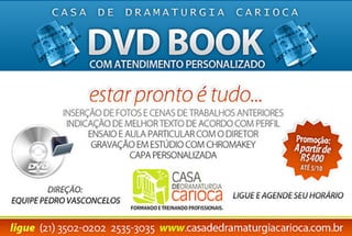 DVD BOOK com atendimento personalizado